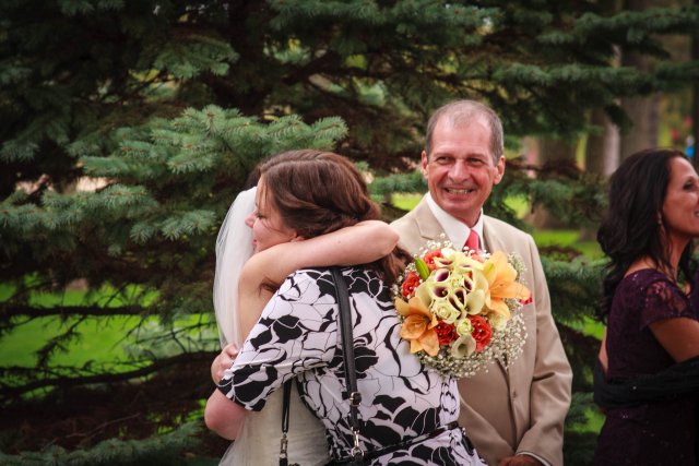 Receiving the guests